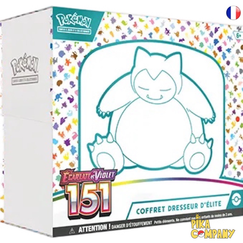 Pokémon - ETB EV3.5 Coffret dresseur d\'élite EV03.5 Écarlate et Violet 151 FR