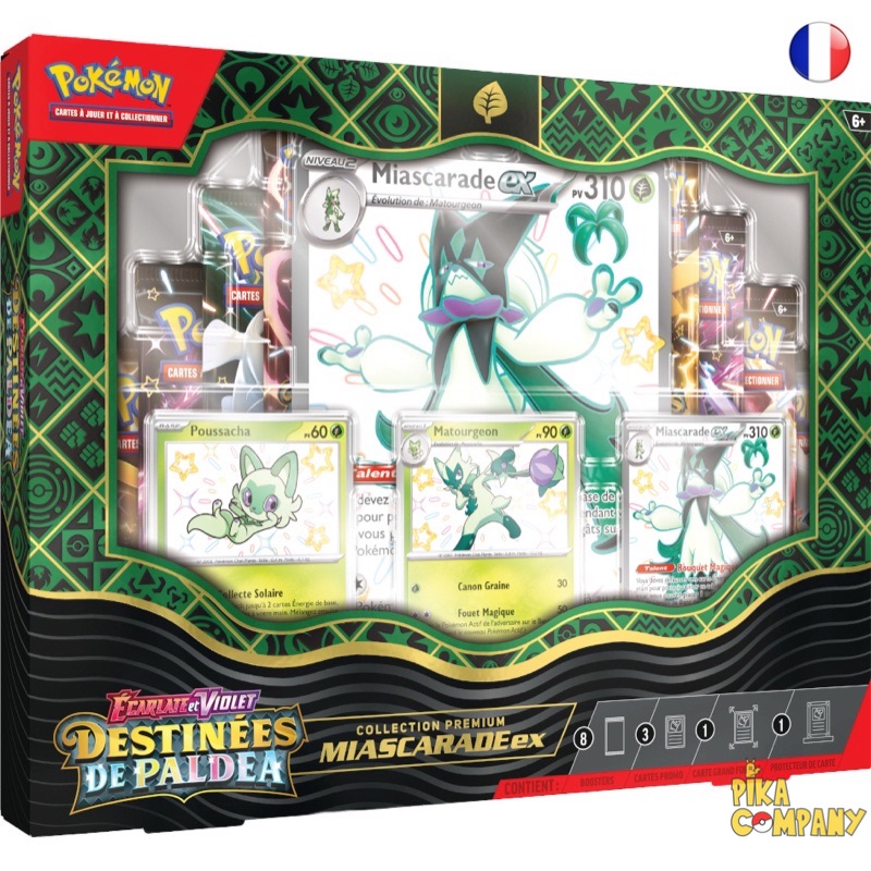 Pokémon - Coffret Collection Premium Miascarade EX EV4.5 Destinées De Paldea EV04.5 - FR