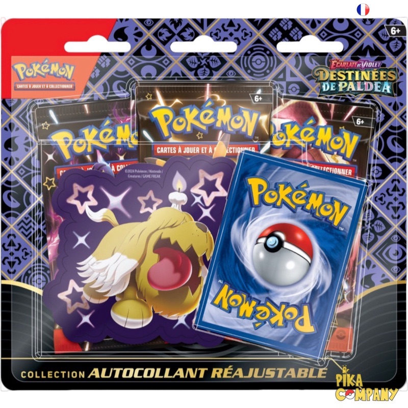 Pokémon - Coffret Tech Stickers Toutombe EV4.5 Destinées De Paldea EV04.5 - FR