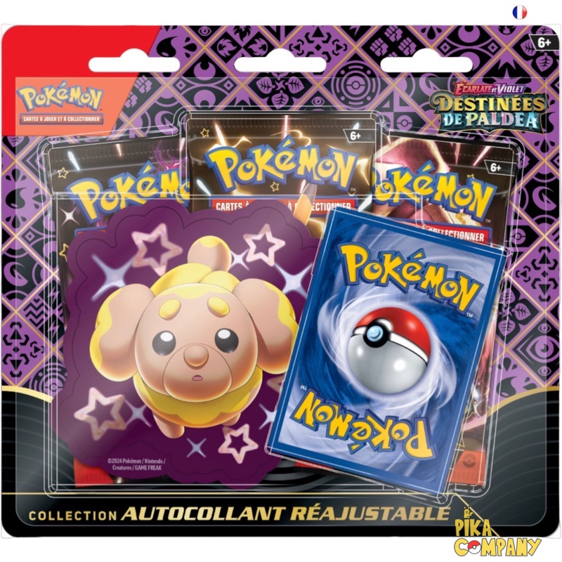 Pokémon - Coffret Tech Stickers Pâtachiot EV4.5 Destinées De Paldea EV04.5 - FR