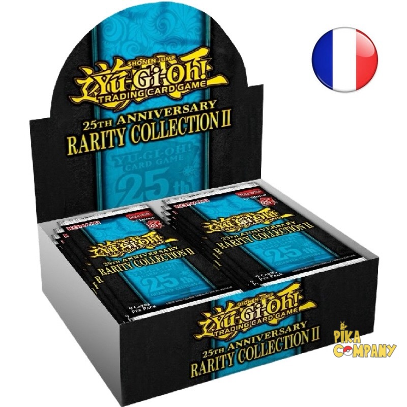 Précommande YU-GI-OH - Display 24 booster 25th anniversary Rarity Collection 2 25è anniversaire - FR