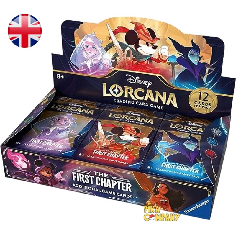 Lorcana - Booster Box  boosters Disney Lorcana - THE FIRST CHAPTER ANGLAIS