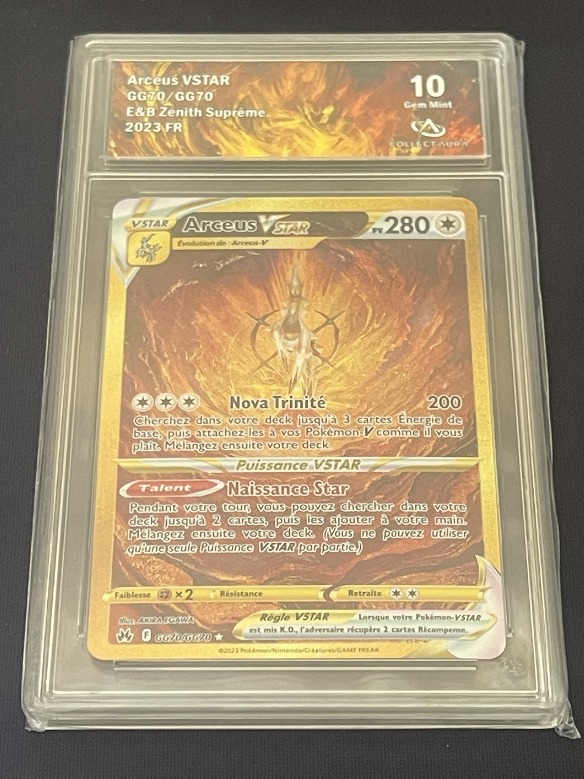 Zenith Supreme Arceus Vstar GG70-GG70 FR  10