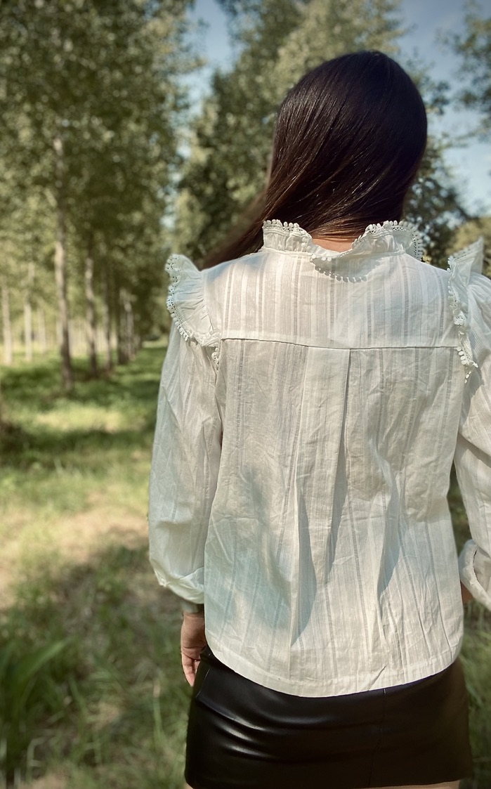 Valentine - Blouse blanche