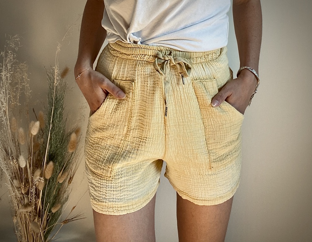 Achille - Short jaune