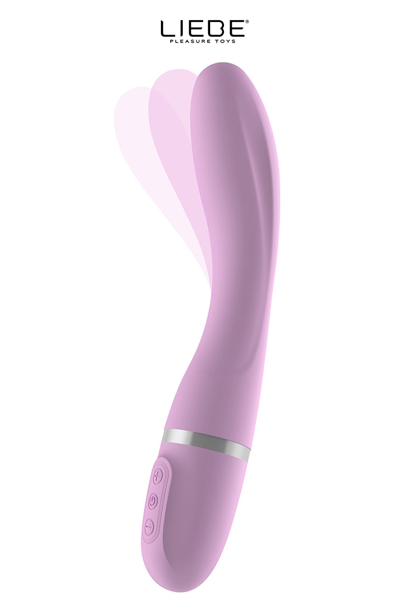 Vibromasseur flexible Bend It - rose