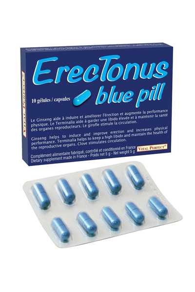 Erectonus Blue Pills (10 gélules)