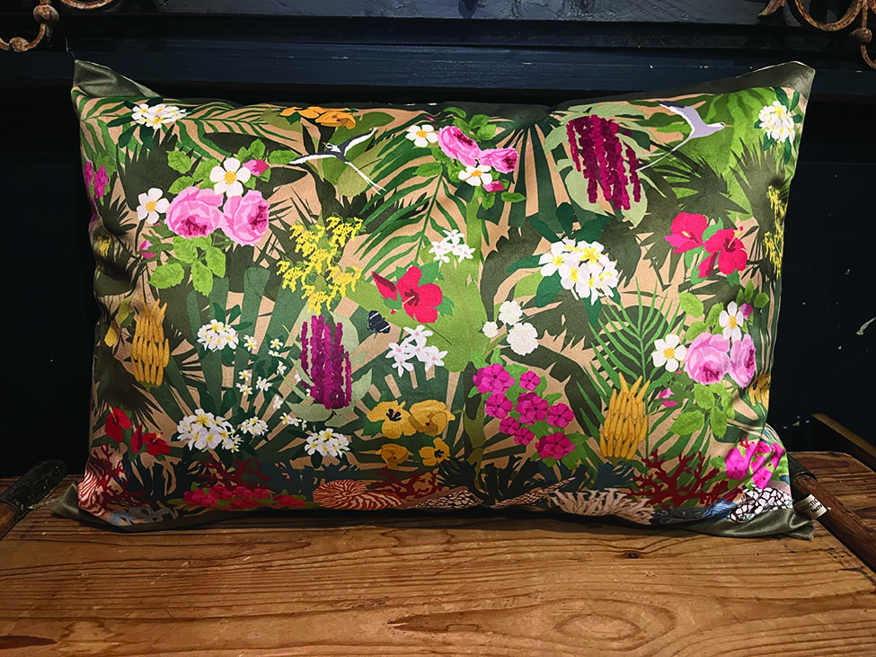 coussin tahiti