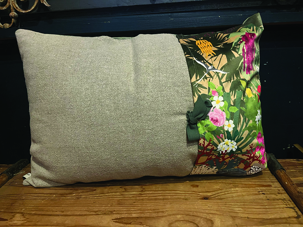 coussin tahiti dos