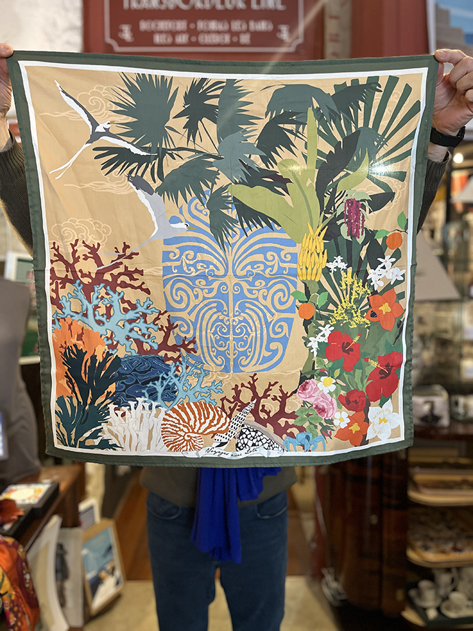 foulard tahiti carré