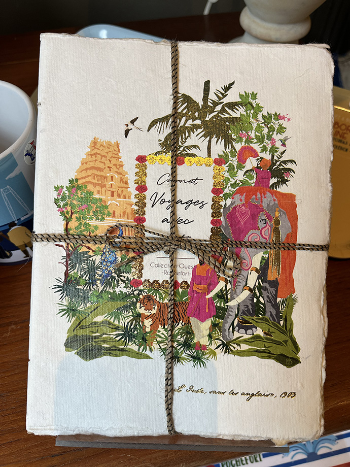 carnet Inde noué
