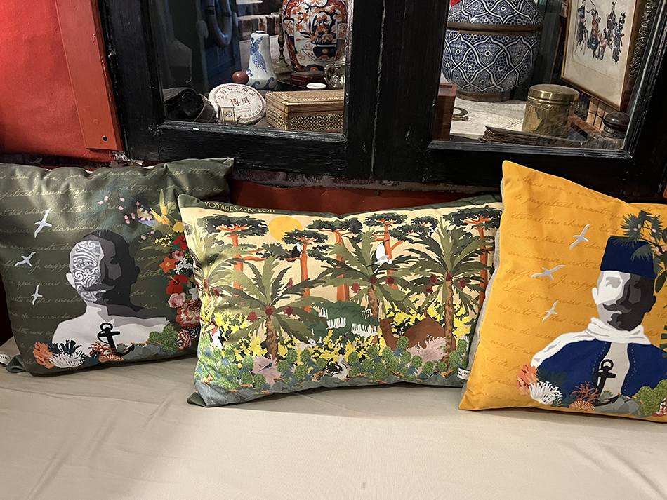 coussin sengal trio