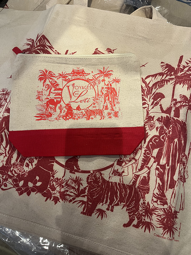 sac et pochette loti rouge