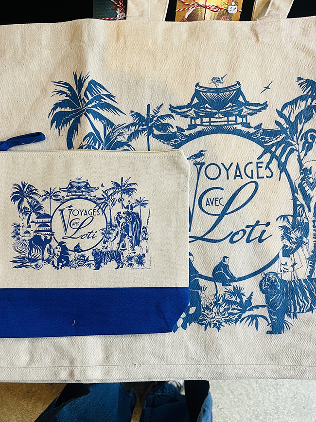 sac pochette Loti bleu