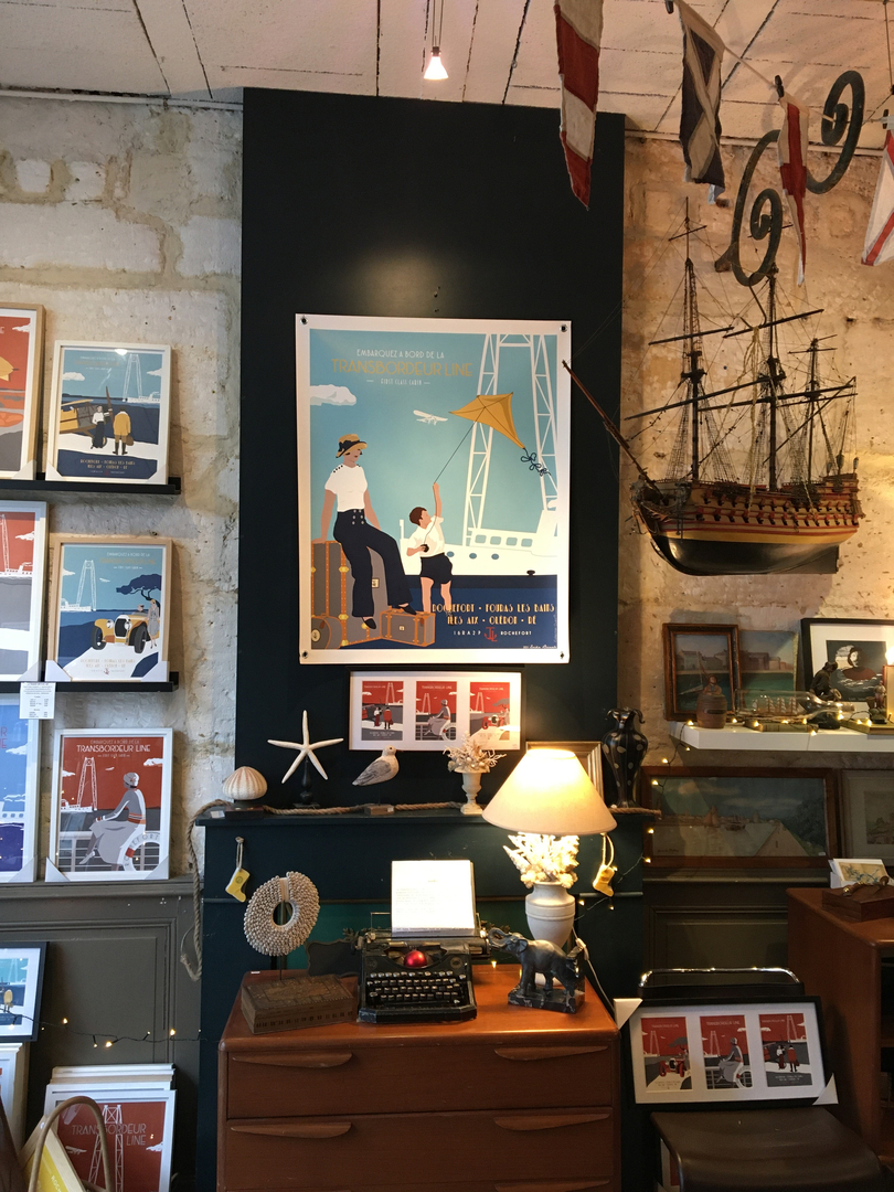 Affiche Rochefort Transbordeur Line 