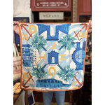 foulard rochefort bleu