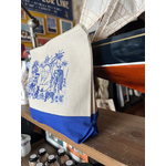 pochette Loti bleu soufflet