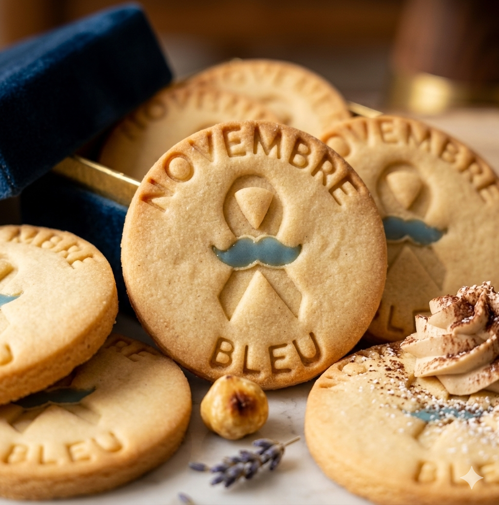 emporte-pièce novembre bleu