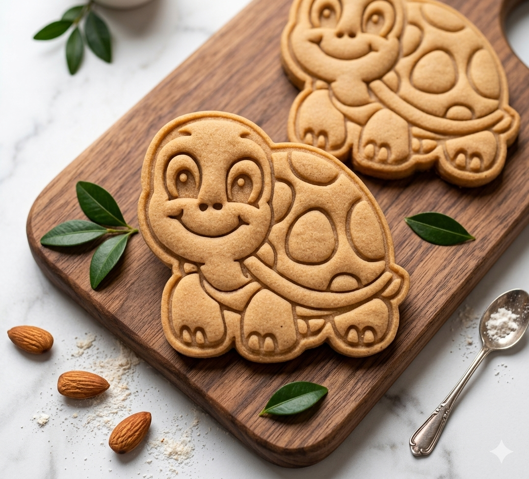 emporte pièce tortue biscuit ludique