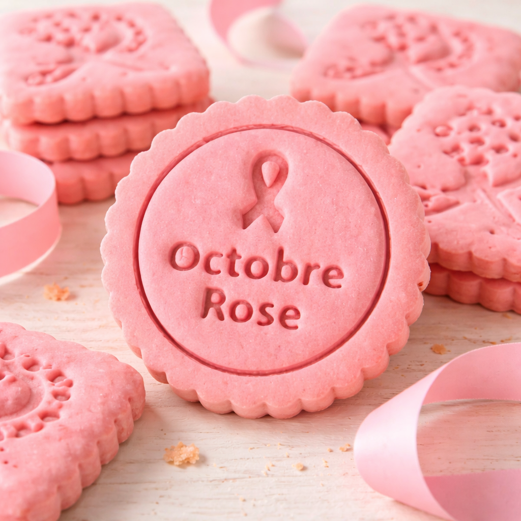 Emporte-pièce personnalisé pour campagne Octobre Rose