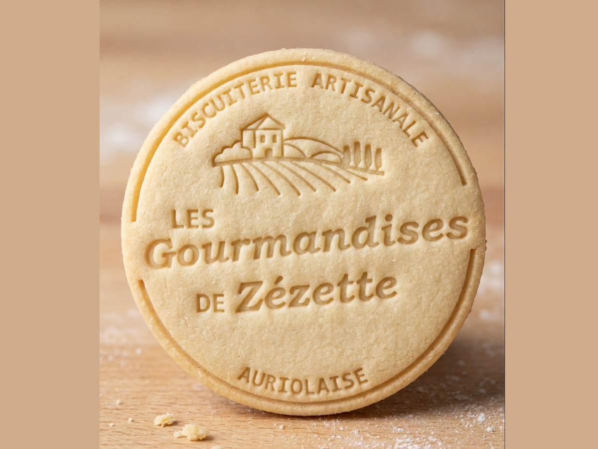 Biscuit personnalisé logo entreprise