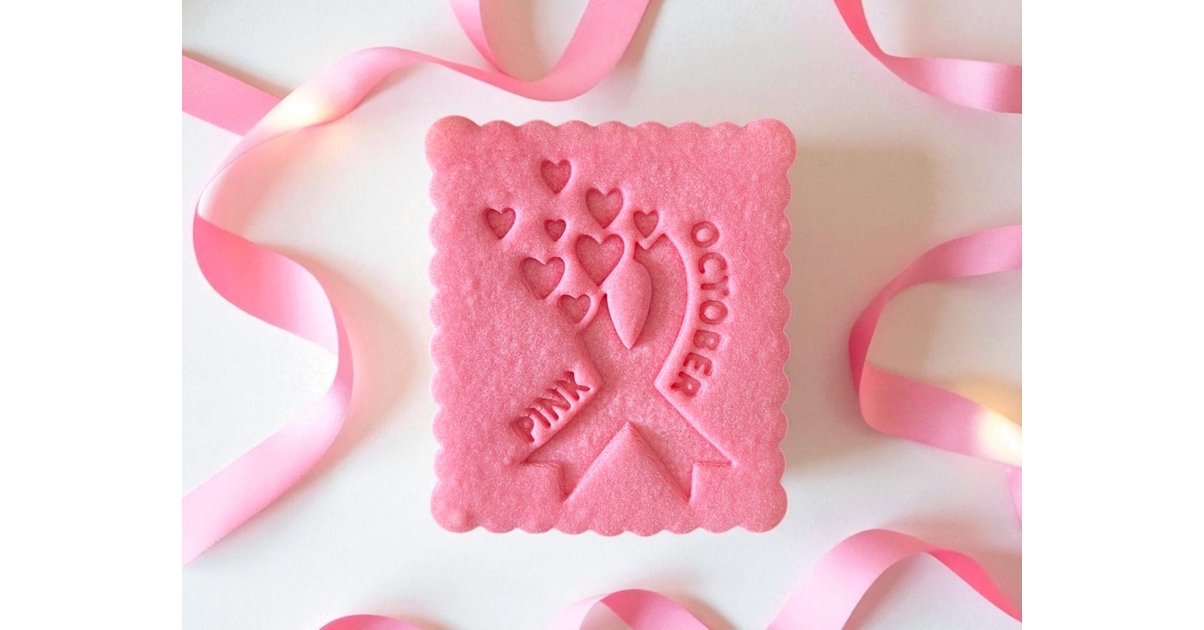 Emporte-pièce Octobre Rose Ruban Rose Ligue Contre Le Cancer