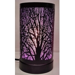Lampe diffuseur Tactile Arbre violet