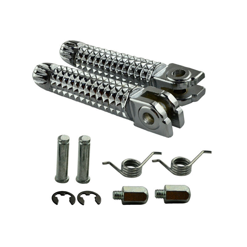 Vue rapprochée du repose-pieds Yamaha YZF R1/R6/R6S