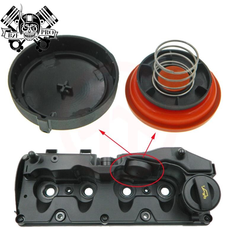 Couvercle de soupape PCV VAG pour Audi A4, Q5 et VW