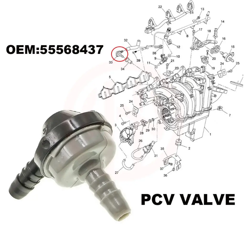valve-contrôle-air-admission-Volkswagen