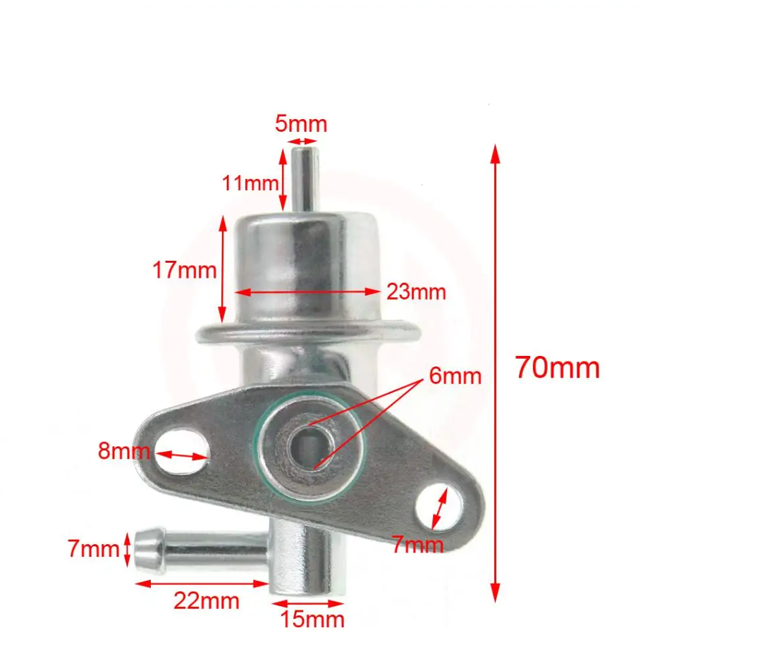 Régulateur de pression pour Mitsubishi L200 K66T
