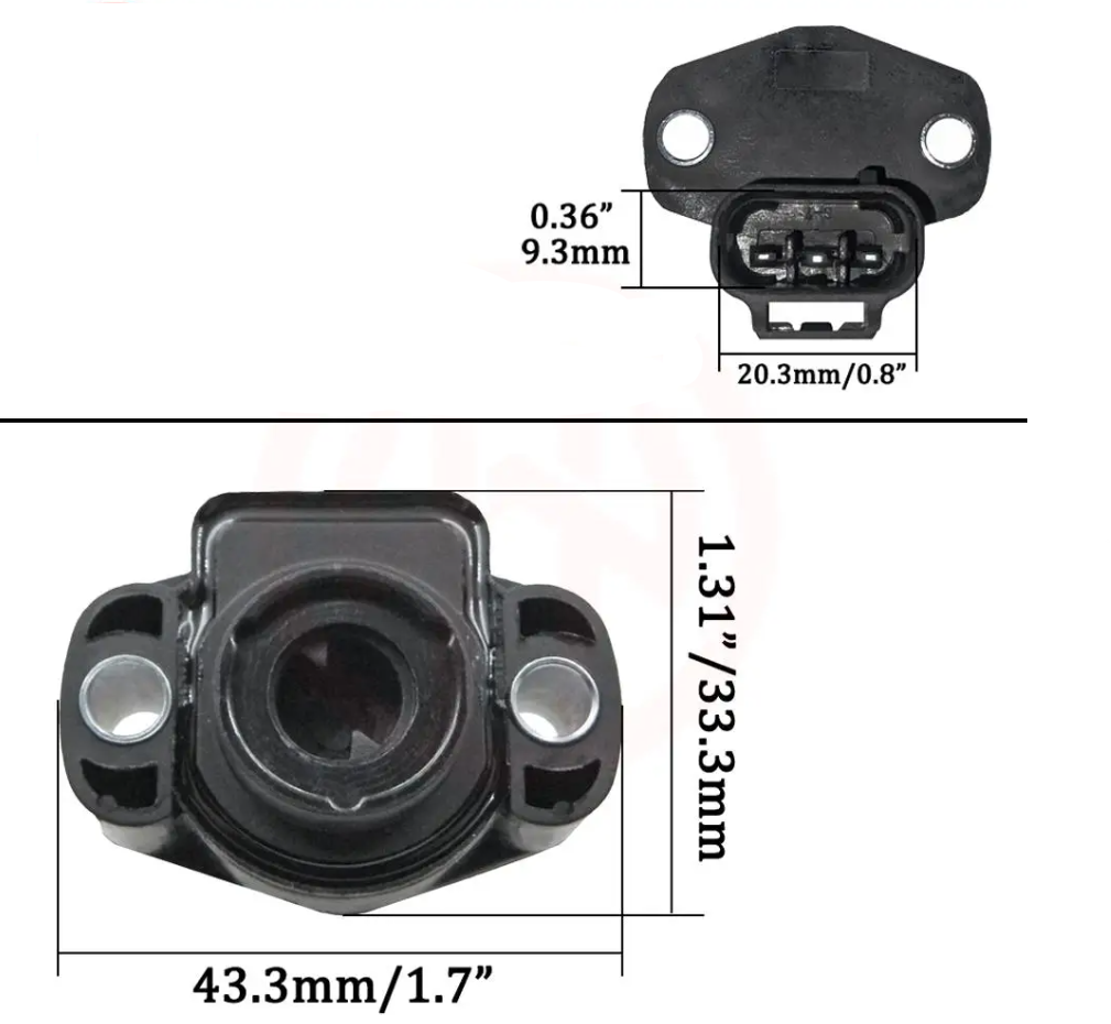 Capteur papillon Jeep Wrangler Sahara 1997-1999