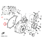 Installation de joint moteur sur Yamaha XT600