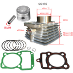 kit-cylindre-piston-62mm-Honda-CG175