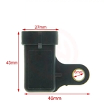 Capteur MAP Chevrolet Aveo dimensions