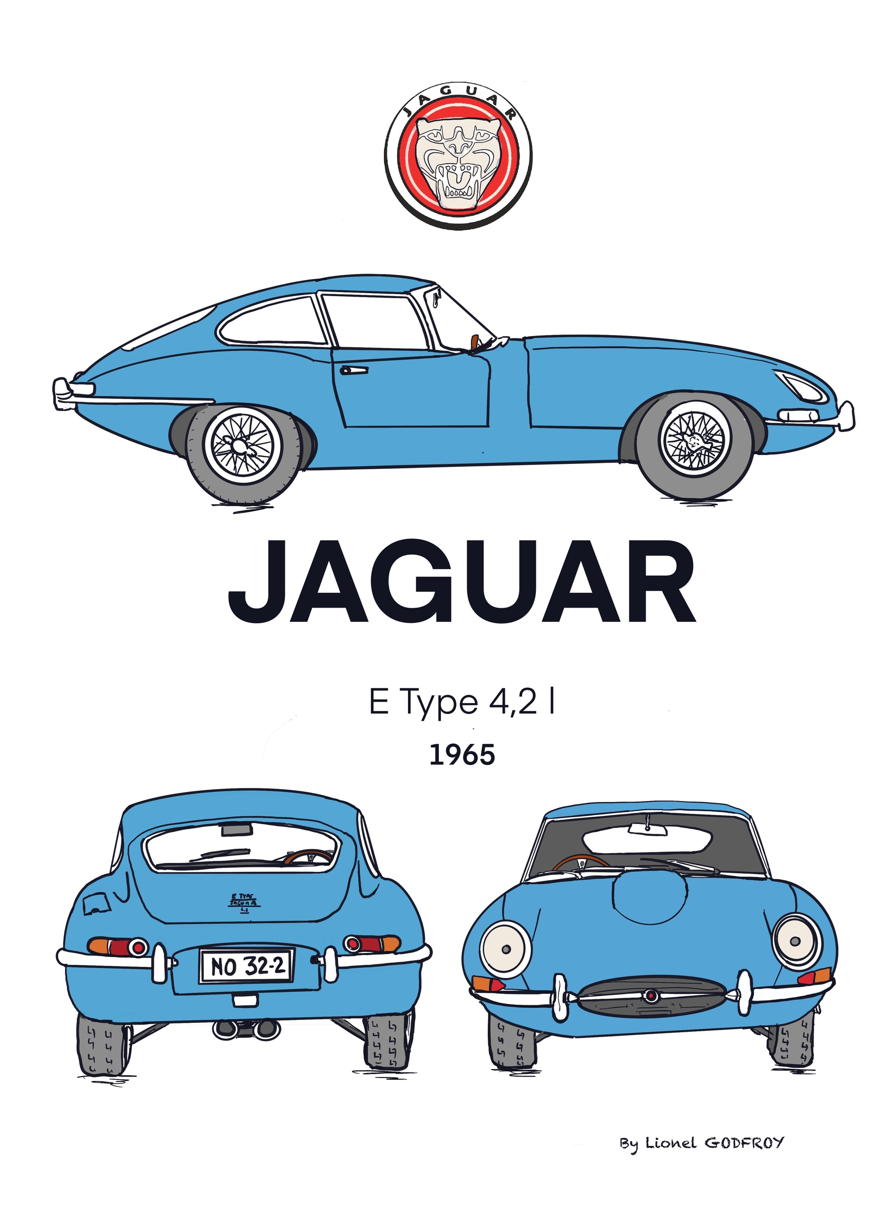 Affiche_Jaguar_Type_E