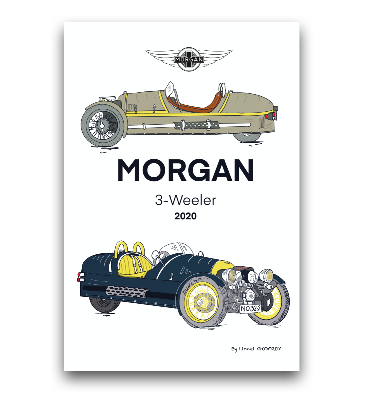 Poster Morgan 3 weeler