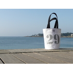 Sac de plage seau toile