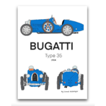 Poster Bugatti Type 35