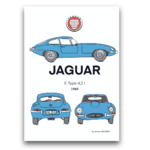 Poster Jaguar type E