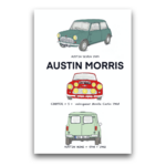 Poster Austin Mini Morris