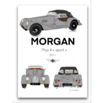 Poster MORGAN PLUS 4