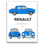 Poster Renault R8 Gordini