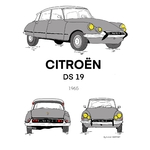 Affiche_Citroën_DS_19