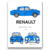 Poster Renault R8 Gordini