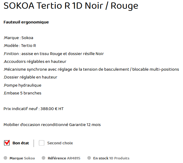 SOKOA TERTIO DESCRIPTIF