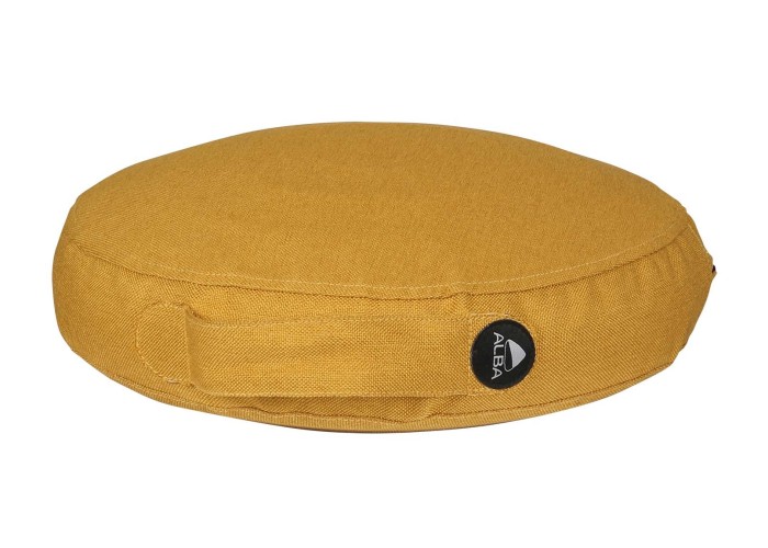 coussin-d-assise-ergonomique-jaune-safran-seul