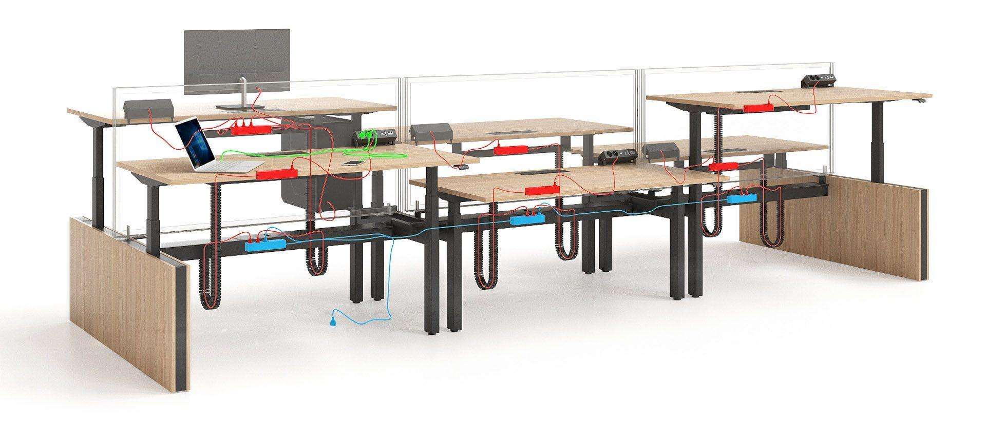 I-STAND DUO 2-cable-management-EXEMPLE