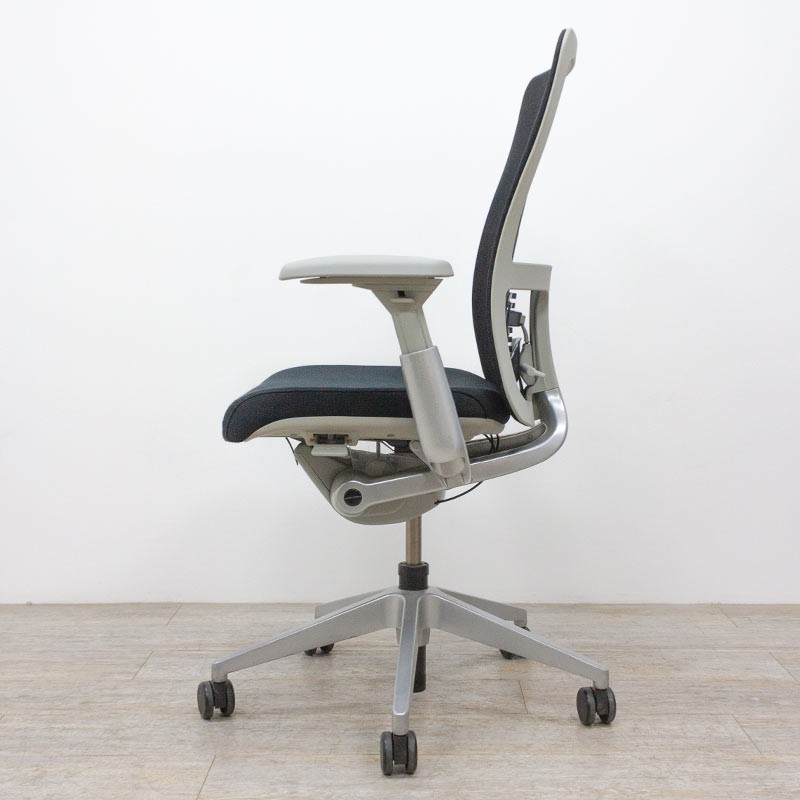 haworth-comforto-89-zody-noir-4d-profil gauche promoburo