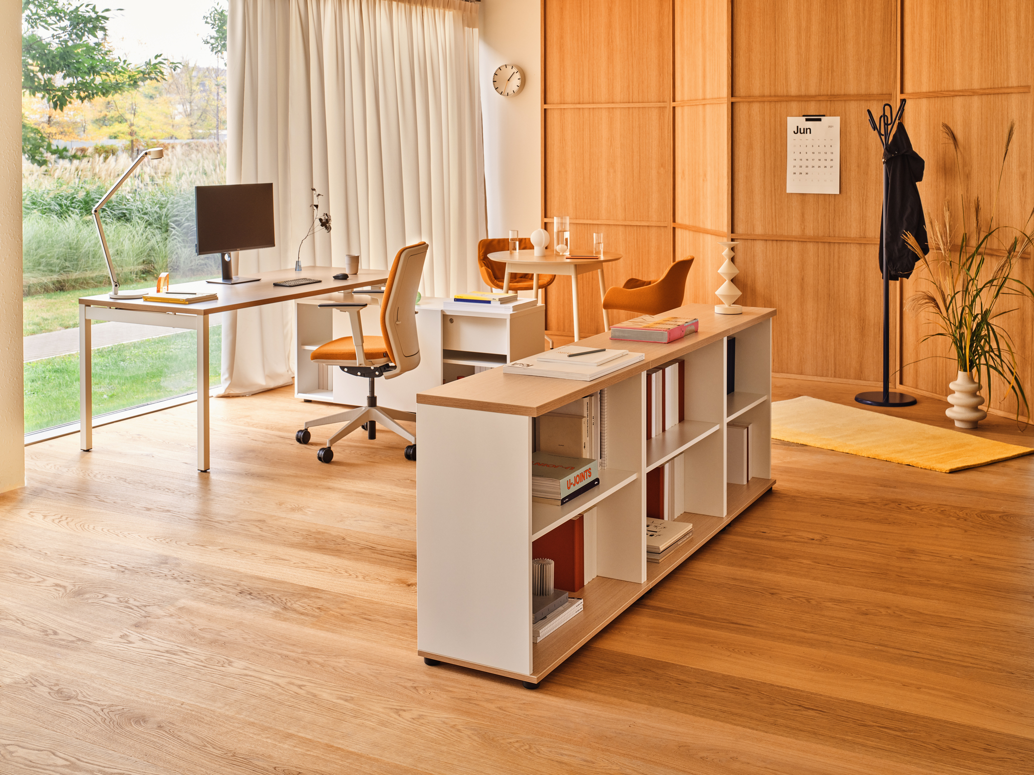 desk ogi y mdd canadian oak storage bookcase standard canadian oak seating chair evo gr62016  (1)